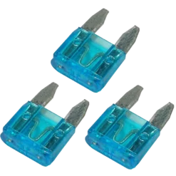 W4 15A Mini Blade Fuse (3 Pack)