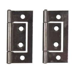 W4 2″ Flush Hinge – Bronze Finish (2 pack)