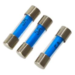 W4 30 x 6.35mm Fuse 5A (3 pack)