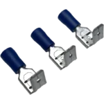 W4 6.35mm Piggy Back Terminal – Blue (3 pack)