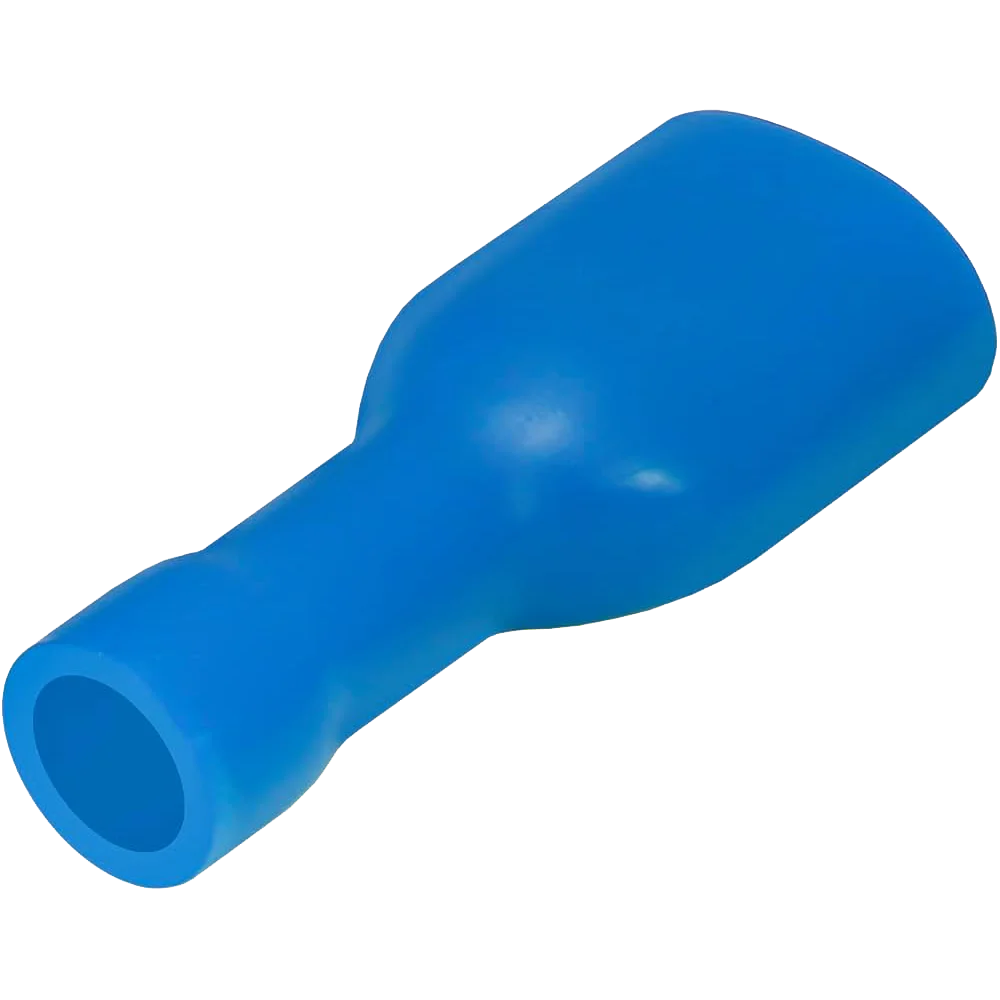 W4 6.35mm Push-On Terminal Female – Blue (3 pack)