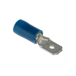 W4 6.35mm Push-On Terminal Male – Blue (3 pack)
