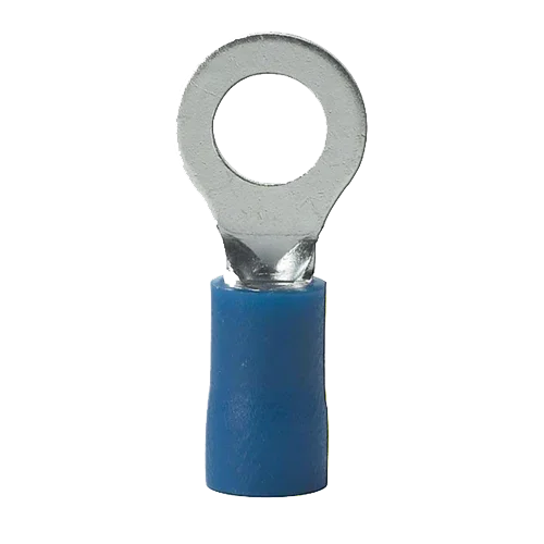 W4 6mm Ring Terminal – Blue (3 pack)