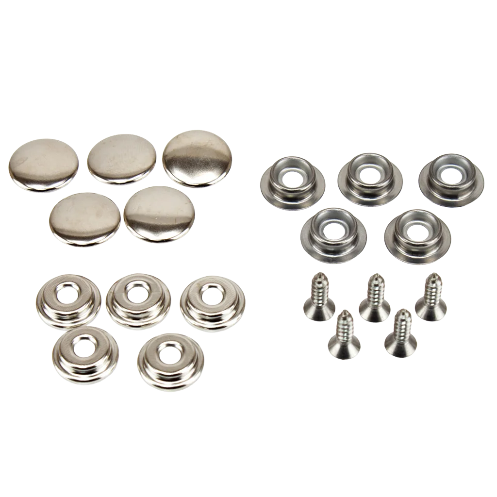 W4 Awning Skirt Studs, Poppers & Screws (5 pack)