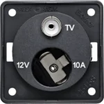 W4 Berker 12V Cigar Socket/TV Point – Anthracite