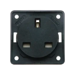 W4 Berker 3-Pin 13A Socket – Anthracite