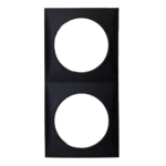 W4 Berker Flow Double Frame – Anthracite