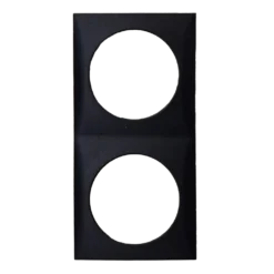 W4 Berker Flow Double Frame – Anthracite