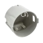 W4 Berker Single Backing Box – White
