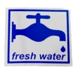 W4 Fresh Water Sticker