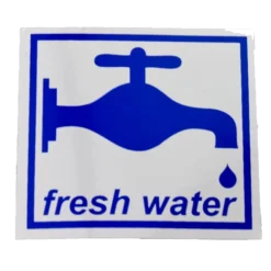 W4 Fresh Water Sticker