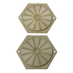 W4 Hexagonal Vent – Beige (2 pack)