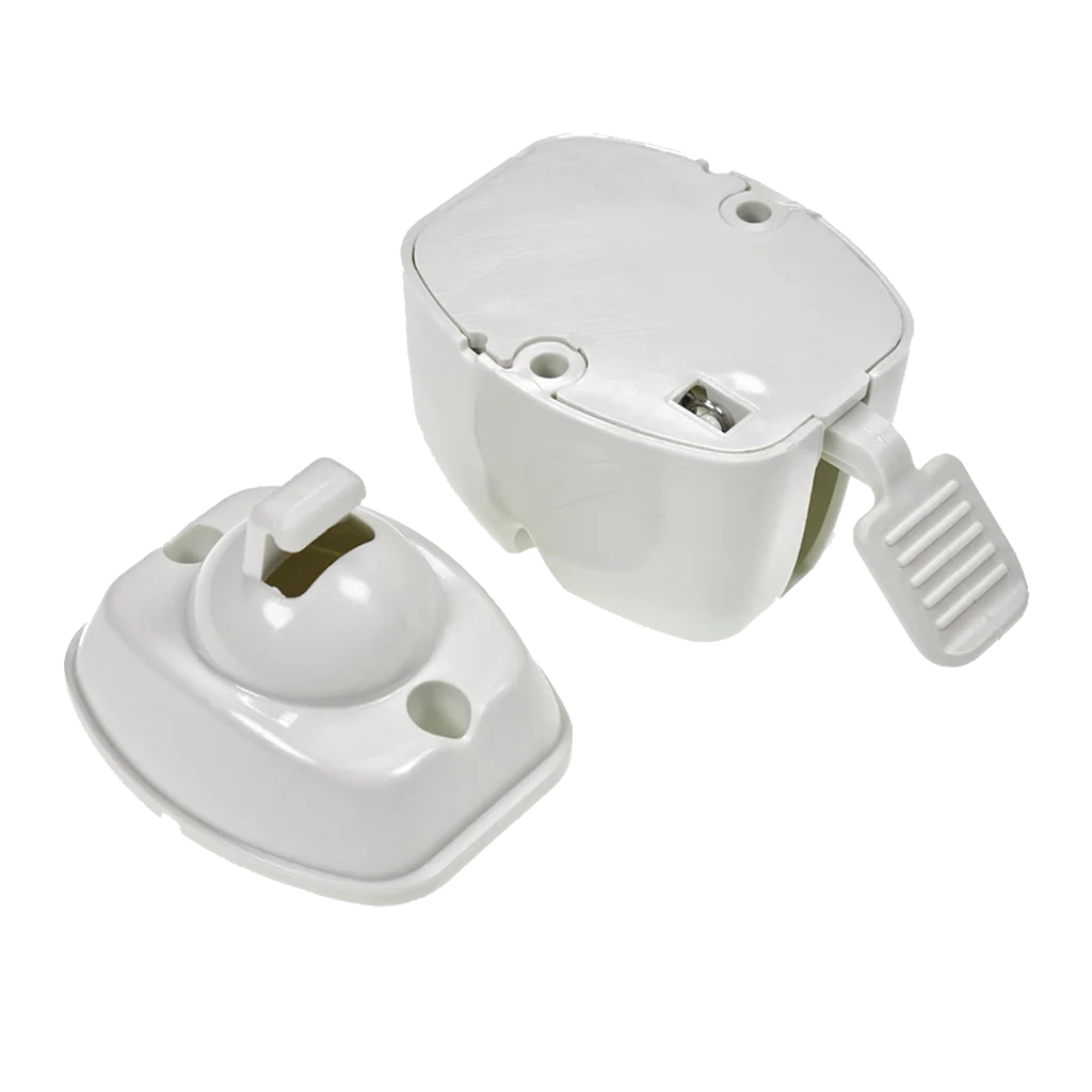 W4 Lever Release Door Retainer – White