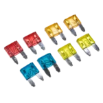 W4 Mixed Mini Blade Fuses (8 Pack)