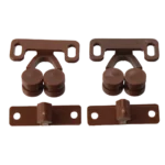W4 Nylon Double Roller Catches – Brown (2 pack)