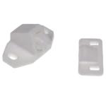 W4 Nylon Roller Catch – White