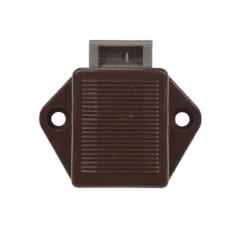 W4 Push-Button Operated Mini Catch – Brown