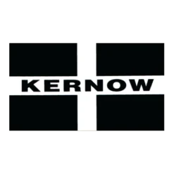 W4 Rectangle Kernow Flag Sticker