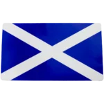 W4 Rectangle Scotland Flag Sticker