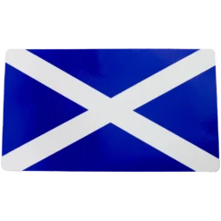 W4 Rectangle Scotland Flag Sticker