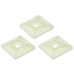 W4 Self Adhesive Cable Tie Base (3 pack)