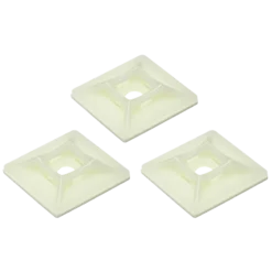 W4 Self Adhesive Cable Tie Base (3 pack)