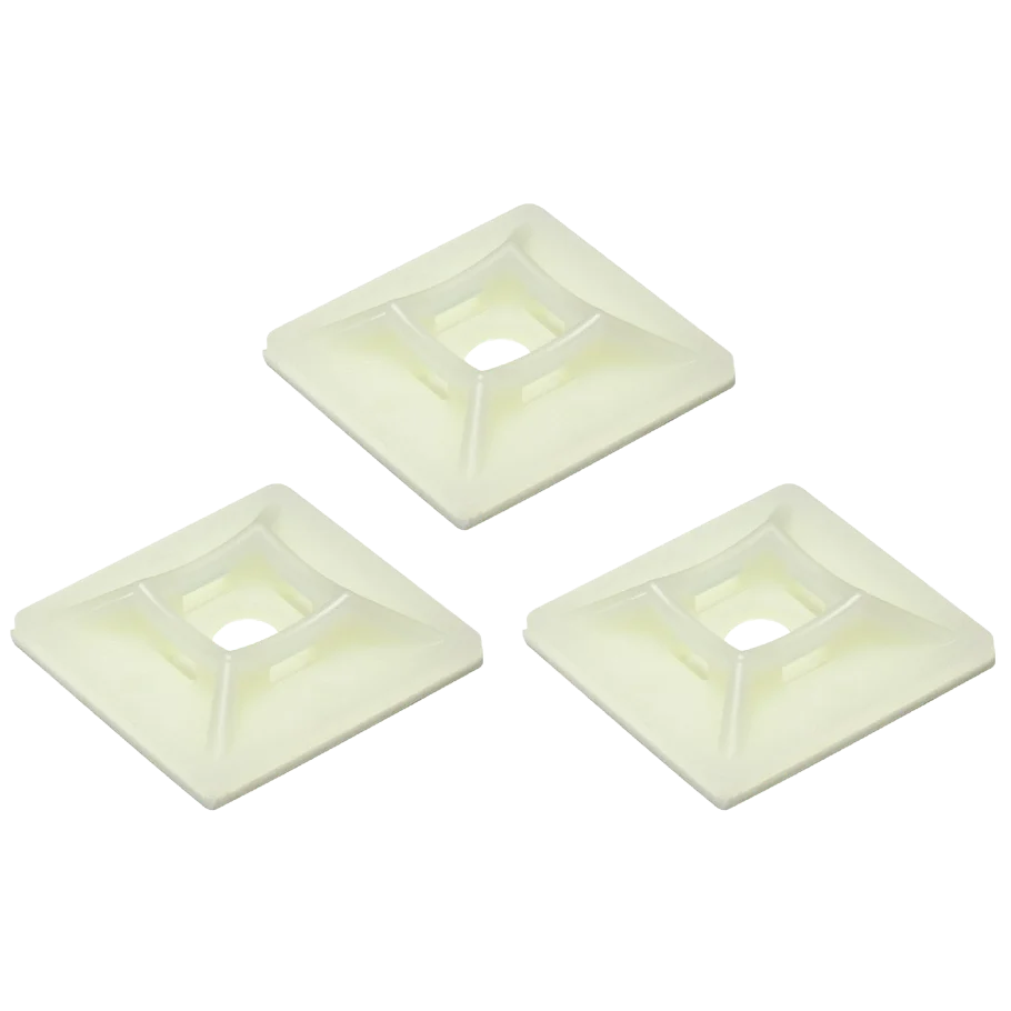W4 Self Adhesive Cable Tie Base (3 pack)