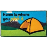 Washable home is where you pitch it (tent) mat – view 2