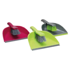 De-Luxe Dust Pan & Brush