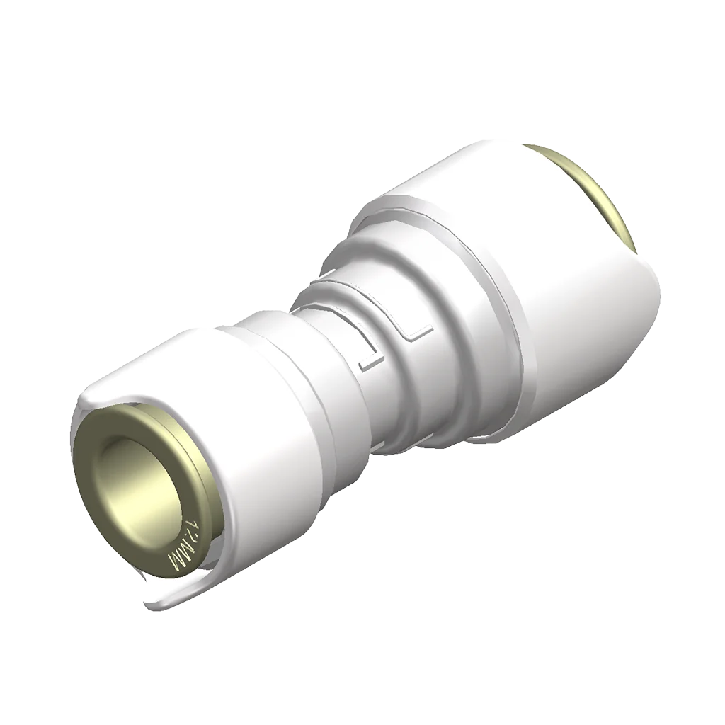 Whale 15mm – 12mm Female Straight Reducer