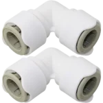 Whale 15mm Equal Elbow Connector (Pack of 2)