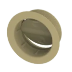 Whale Beige 65mm Air Duct Directional Vent