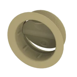 Whale Beige 65mm Air Duct Directional Vent