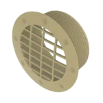 Whale Beige 65mm Air Duct Fixed Vent