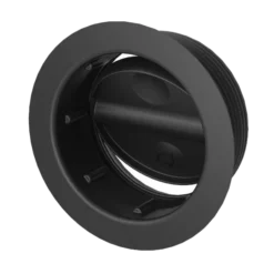 Whale Black 65mm Air Duct Directional Vent