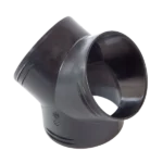 Whale Black 90mm ‘Y’ Air Duct Fitting