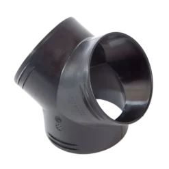 Whale Black 90mm ‘Y’ Air Duct Fitting