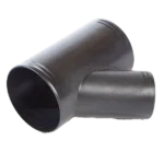 Whale Black Unequal ‘Y’ Air Duct Fitting
