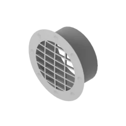 Whale Grey 65mm Air Duct Fixed Vent