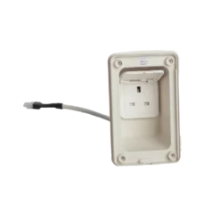 Whale Mains Electric Single UK Outlet Easi-Slide Socket