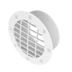 Whale White 65mm Air Duct Fixed Vent